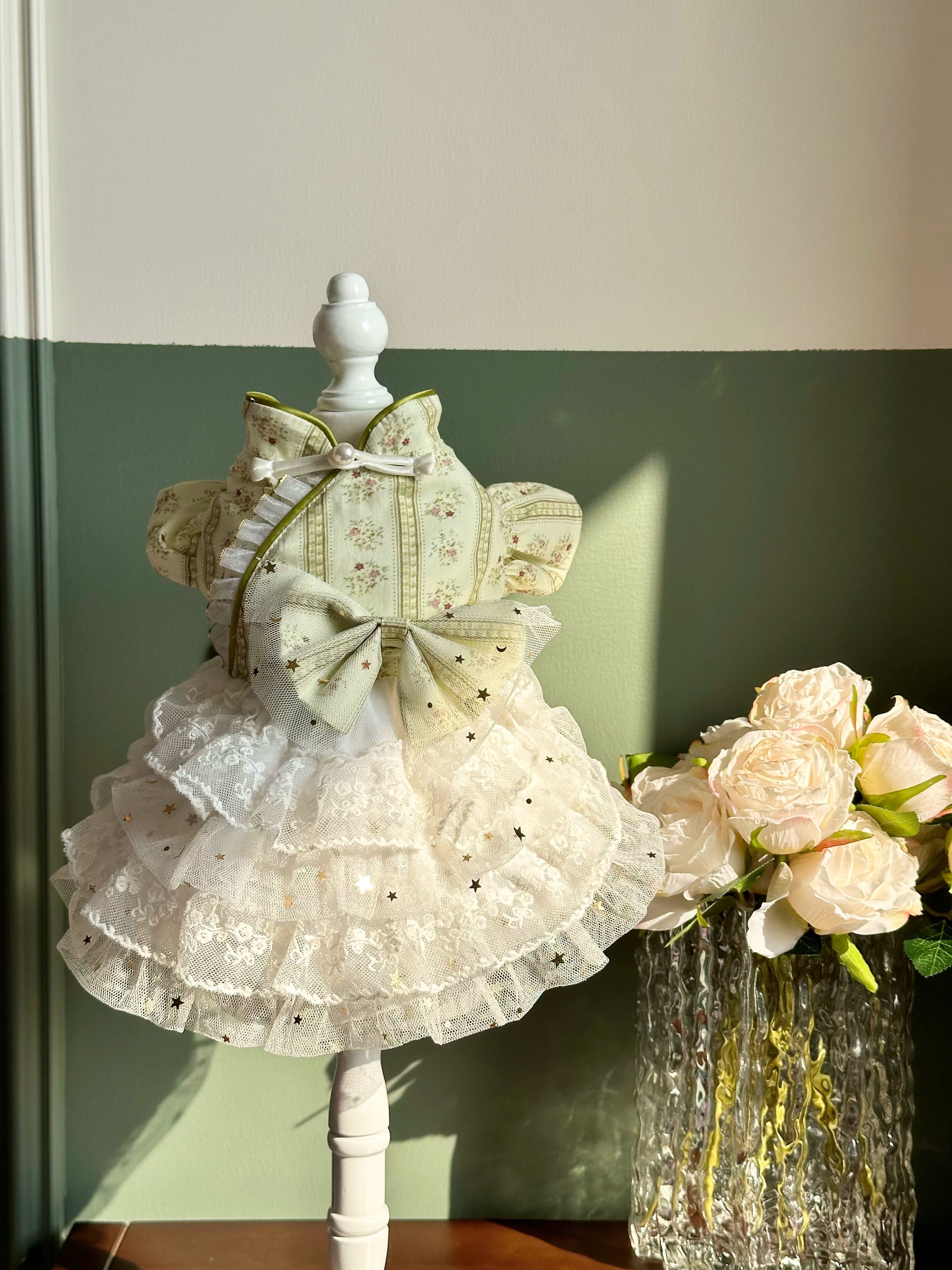 Mint Manor Cat Princess Dress & Pet Dress | RONTOP – Rontop