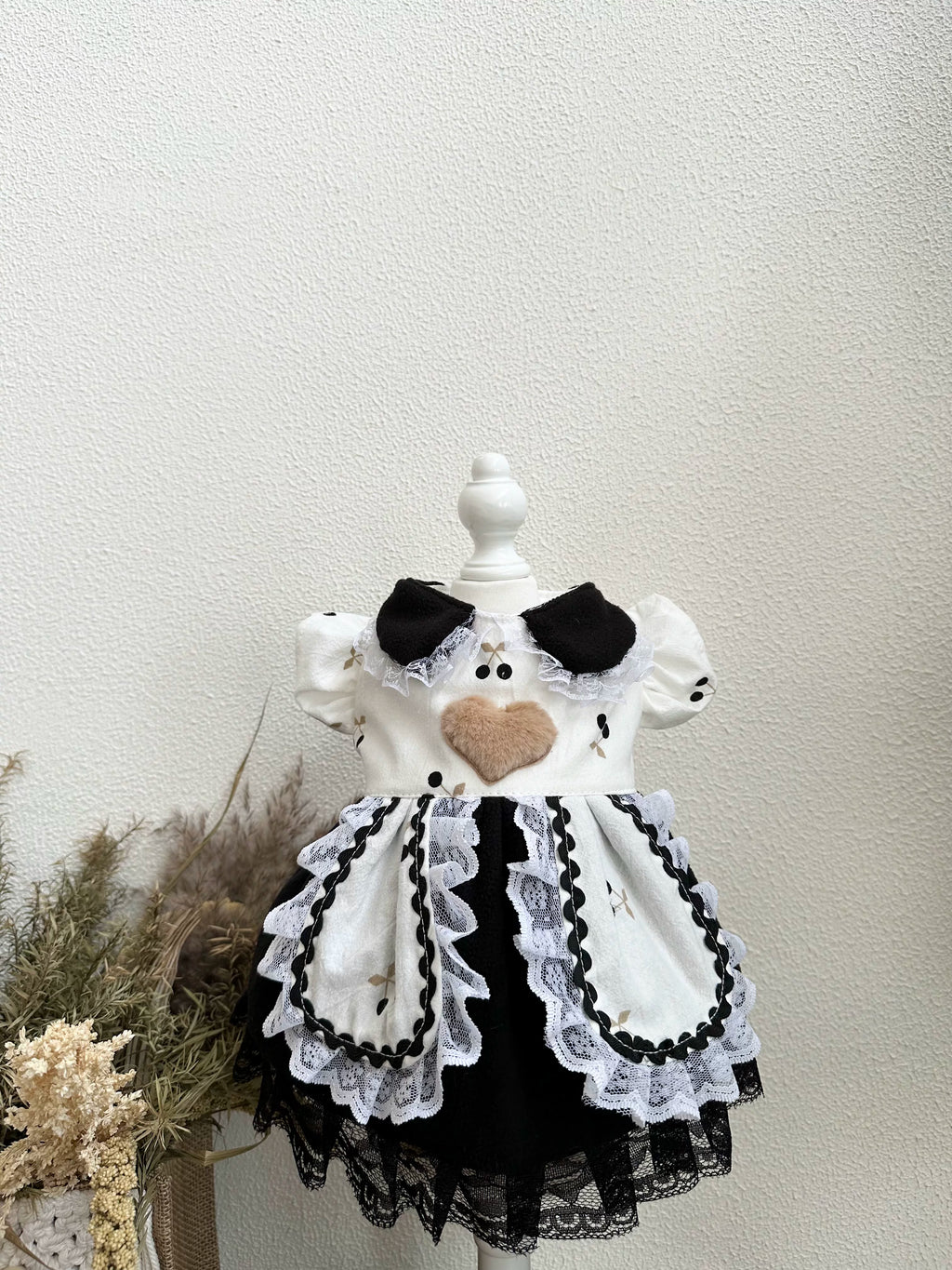 Black Cherry Cat Clothes, Dog Clothes for Small Dogs