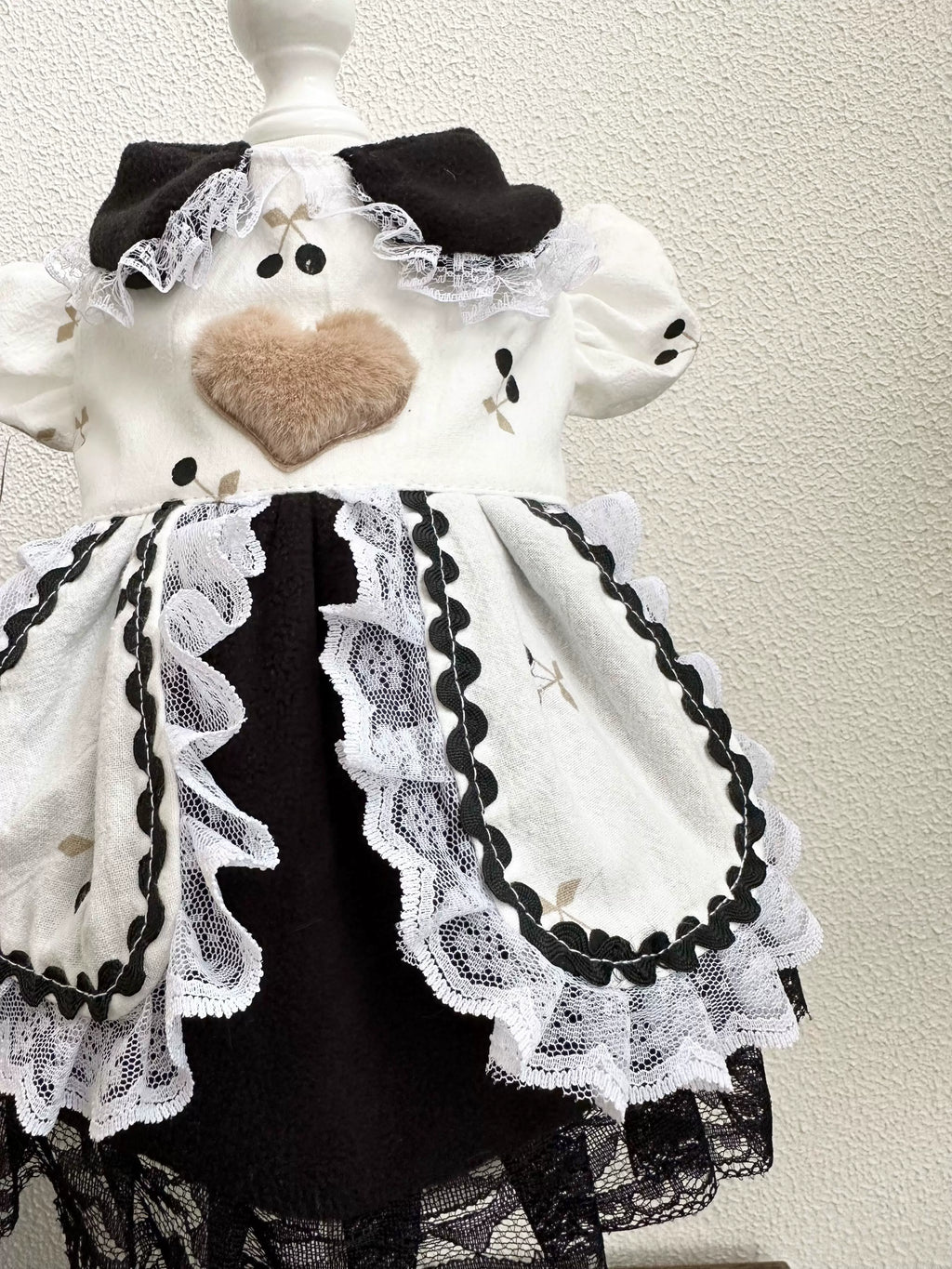 Black Cherry Cat Clothes, Dog Clothes for Small Dogs