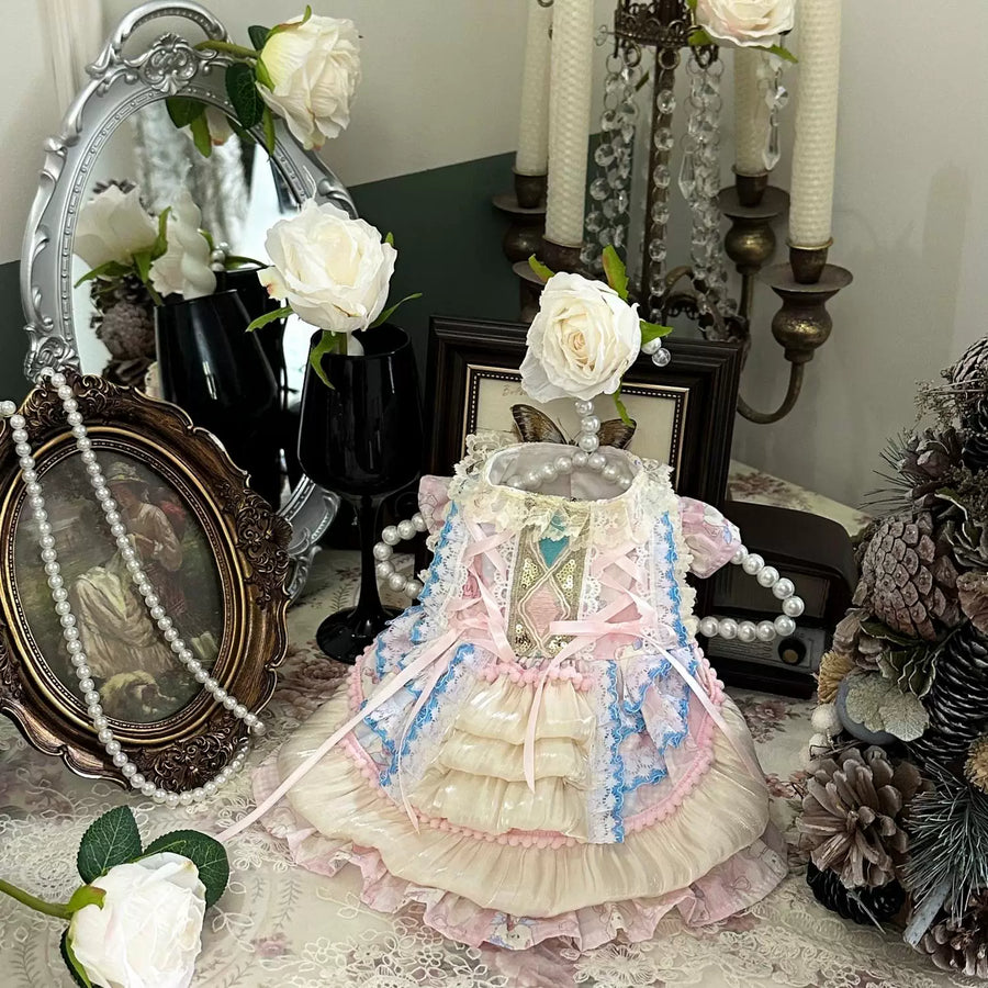 Satin Palace Cat Outfit, Pet Apparel