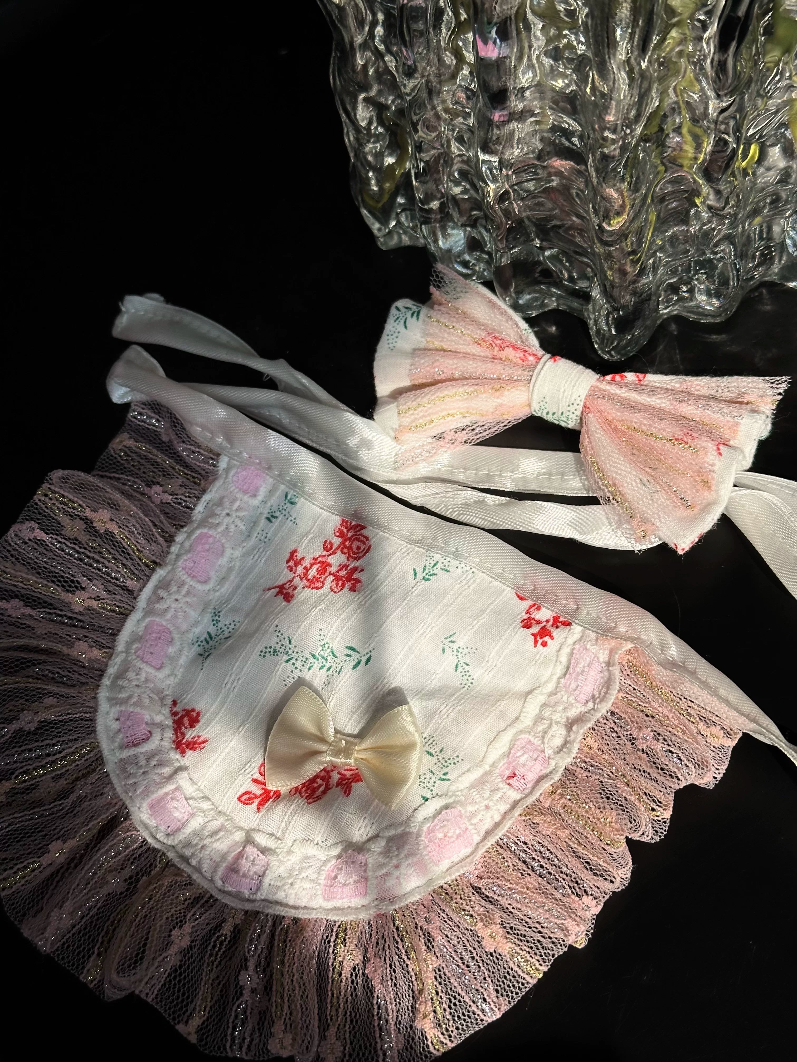 Sakura Pink Chinese Tulle Cat Costume, Cat Outfit - image 12