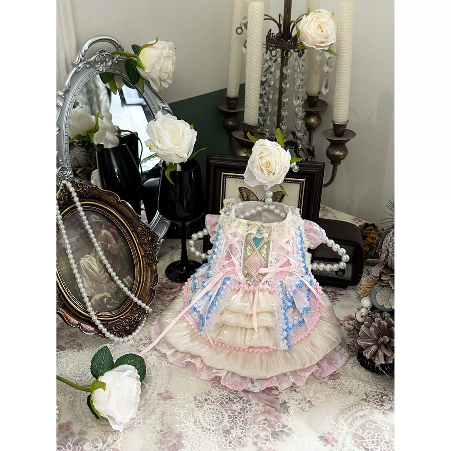 Satin Palace Cat Outfit, Pet Apparel