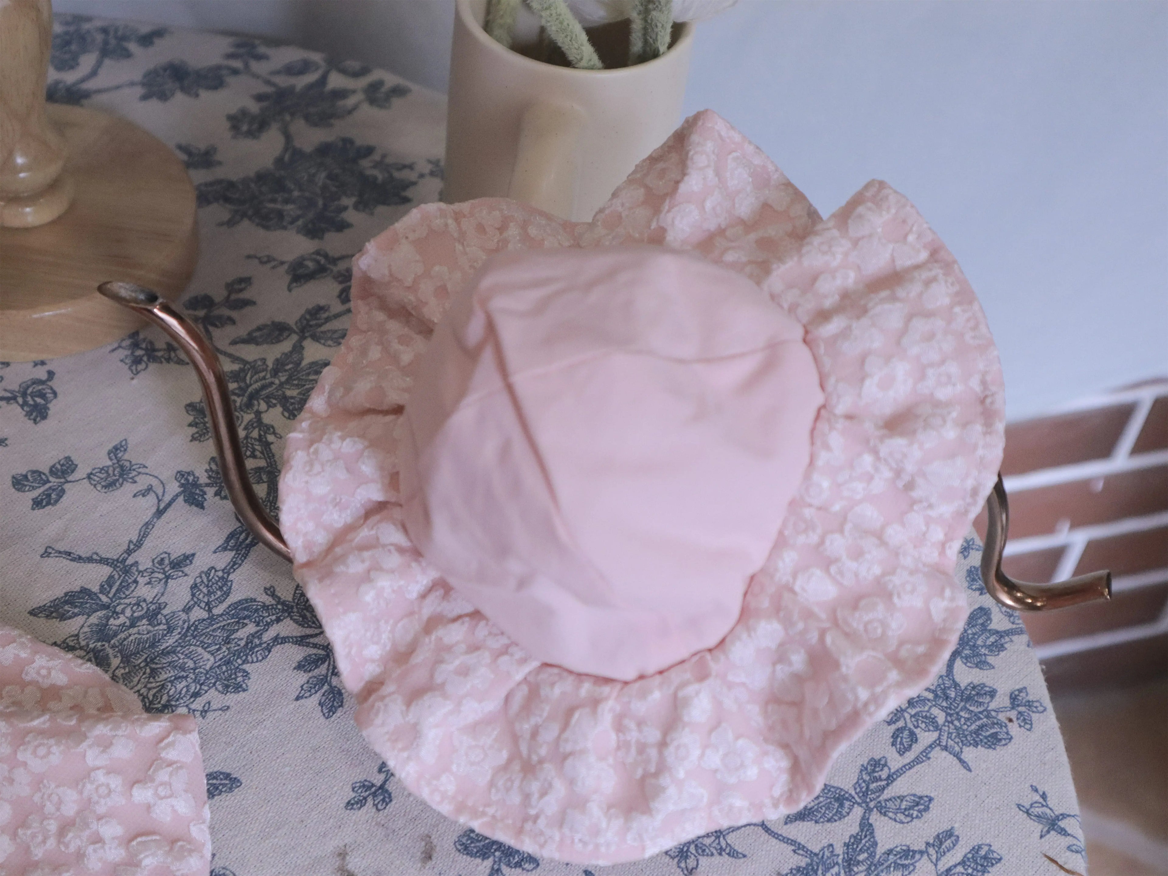 Pink Chinese Qipao Cat Birthday Outfit, Cat Dress Party Look