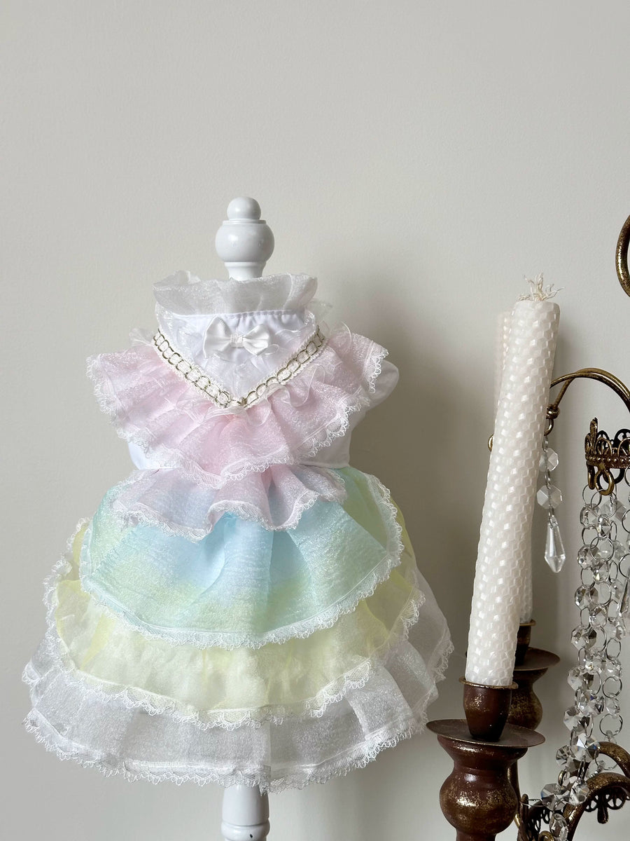 Macaron Dream Tulle Dog Dress, Pet Dress - image 9