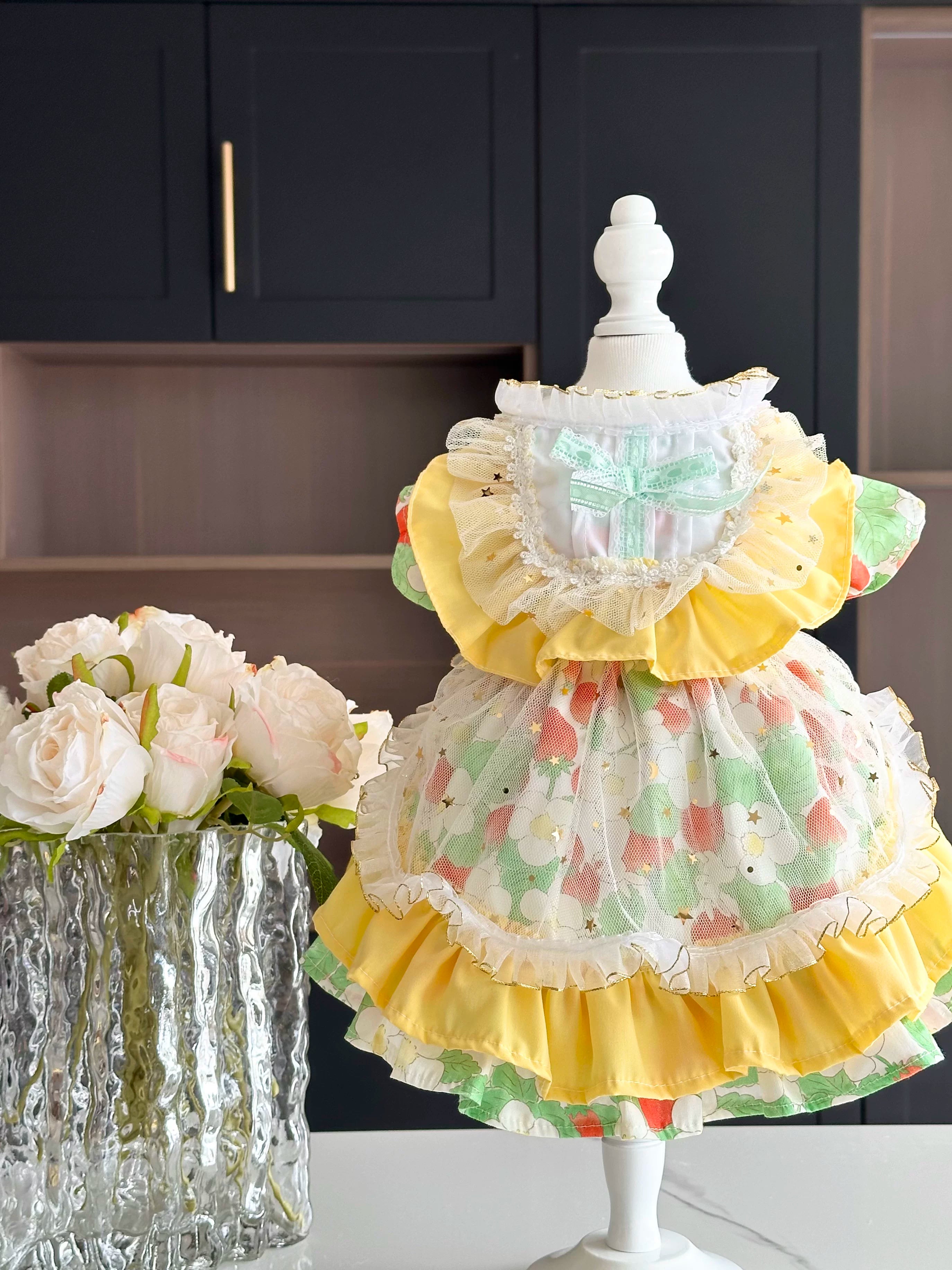 Soft Colorful Mesh Tulle Cat Apparel, Cat Outfit - image 9