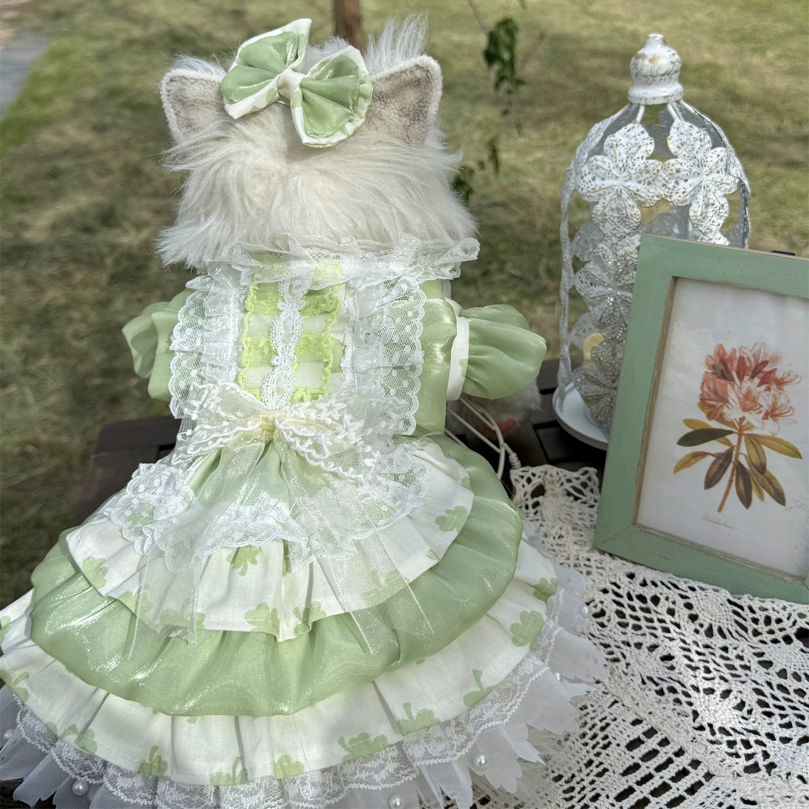 Lucky Clover Vacation Pet Dress for Dogs and Cats