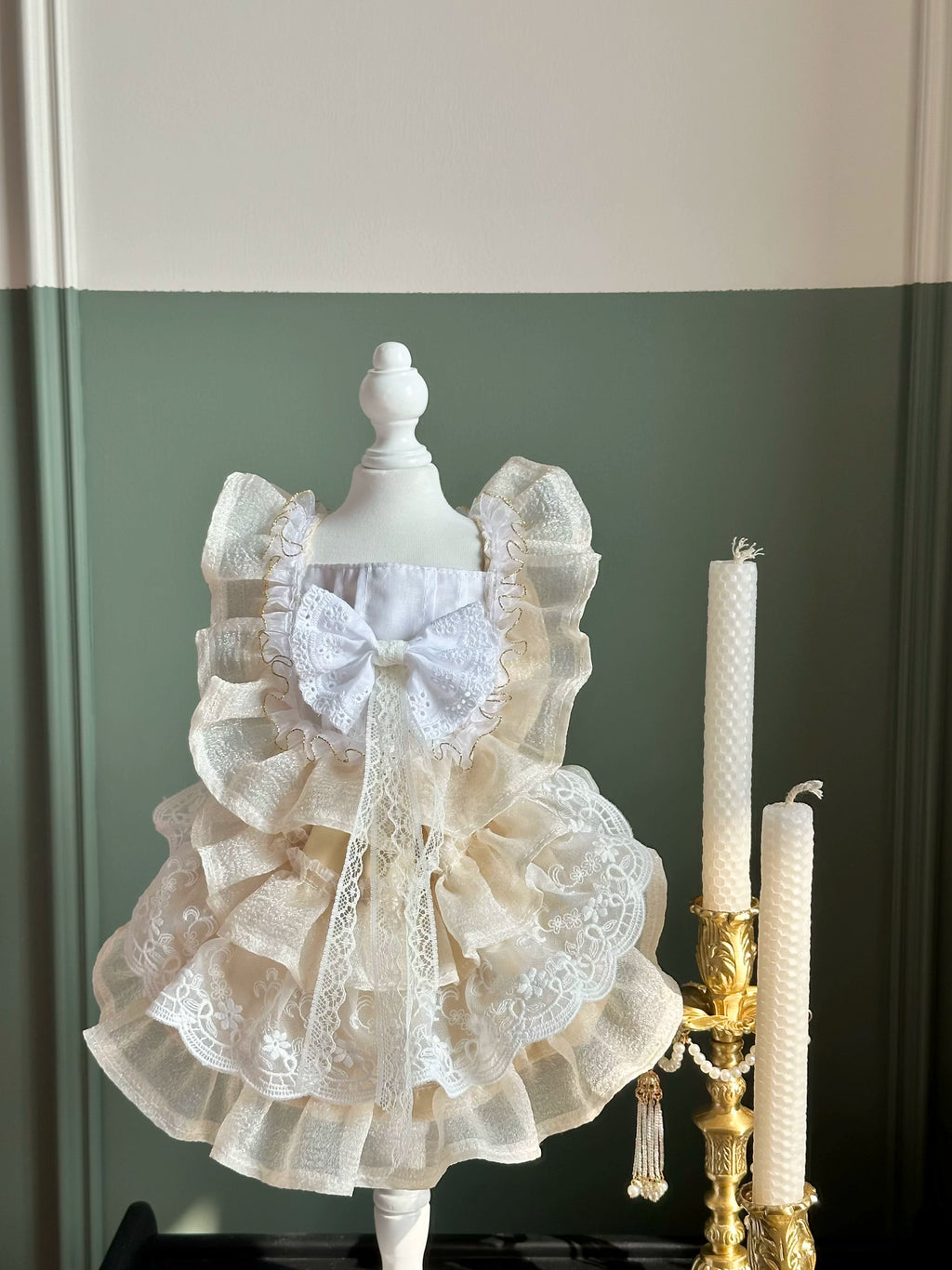 Elegant Ballet Tutu Pet Dress for Cats and Small Dogs