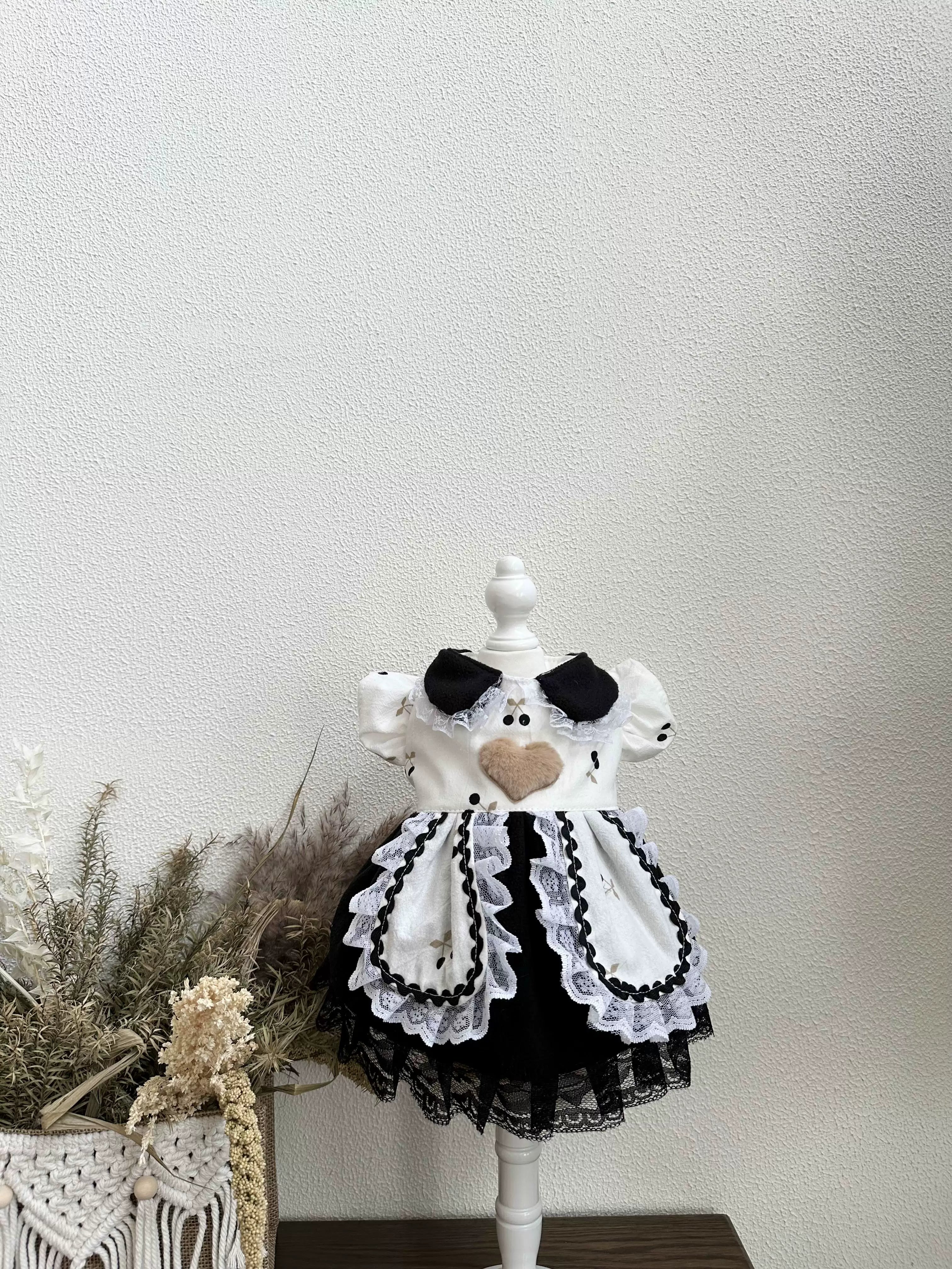 Black Cherry Cat Clothes, Dog Clothes for Small Dogs