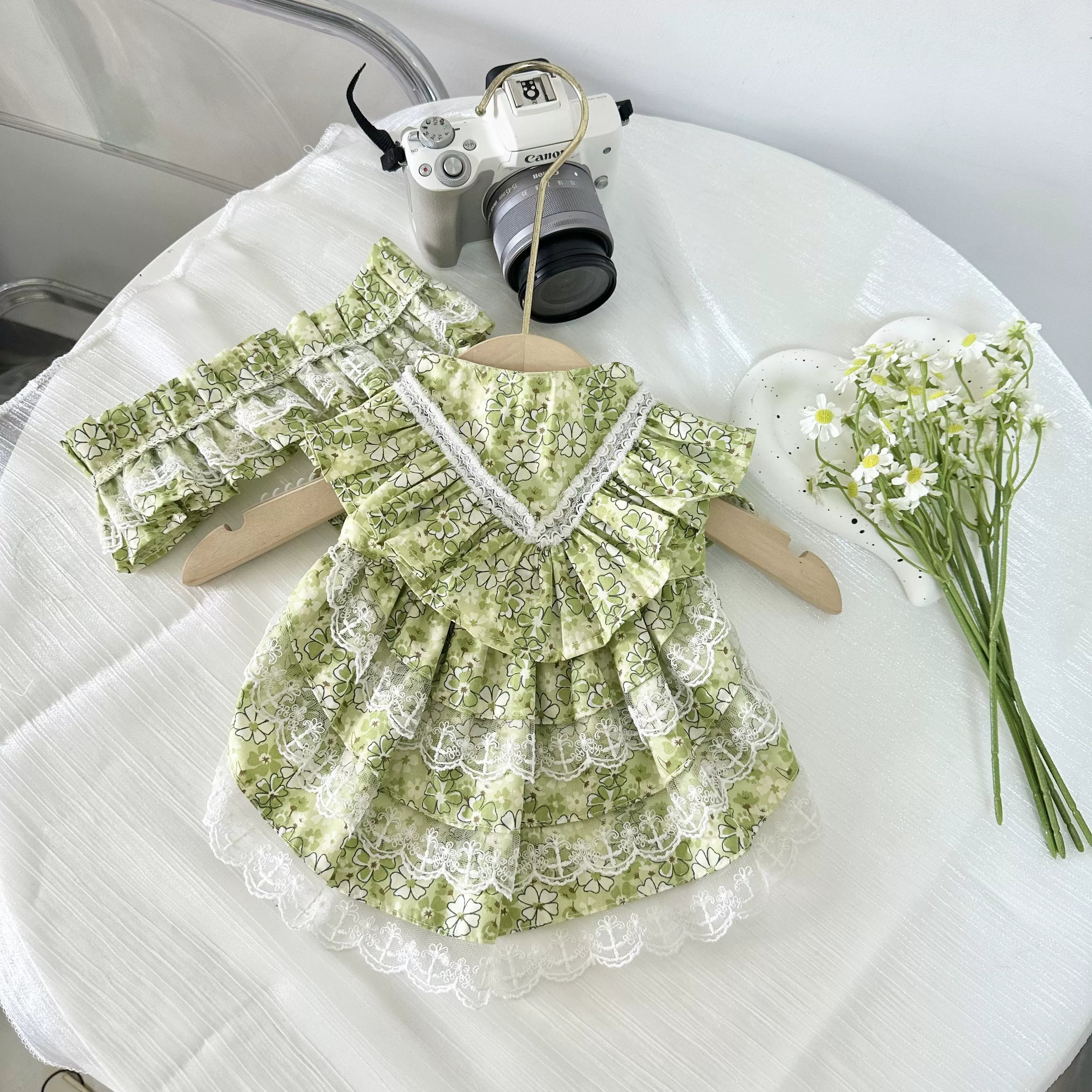 Forest Sweet Cat Dress, Cute Dog Clothes for Small Dogs