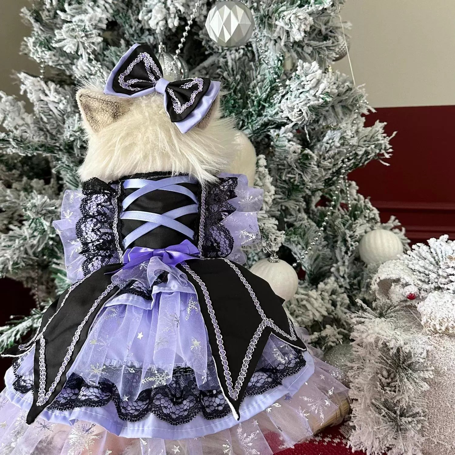 Purple Grape Halloween Cat Costume, Cute Cat Costume