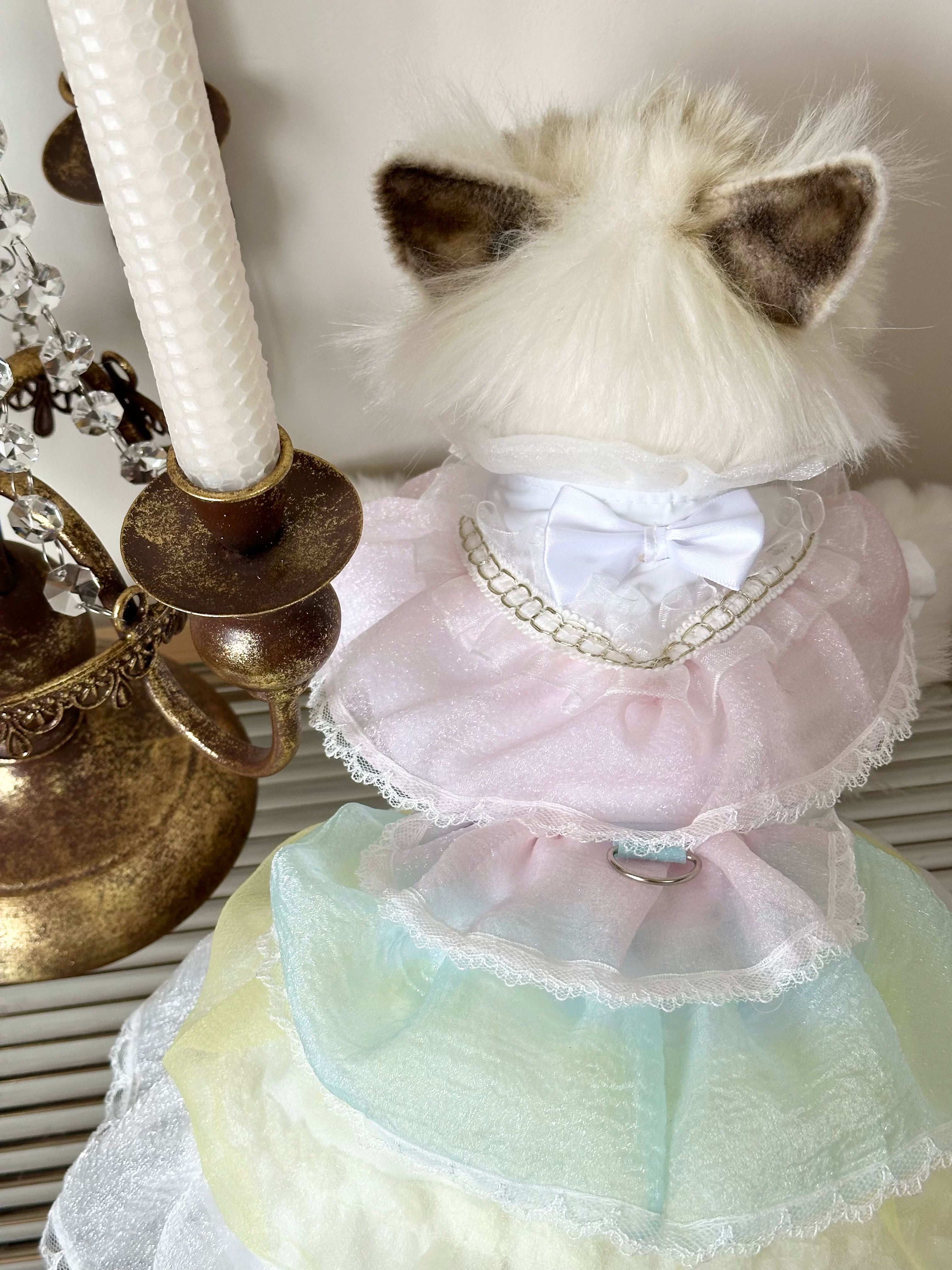 Macaron Dream Tulle Dog Dress, Pet Dress - image 11